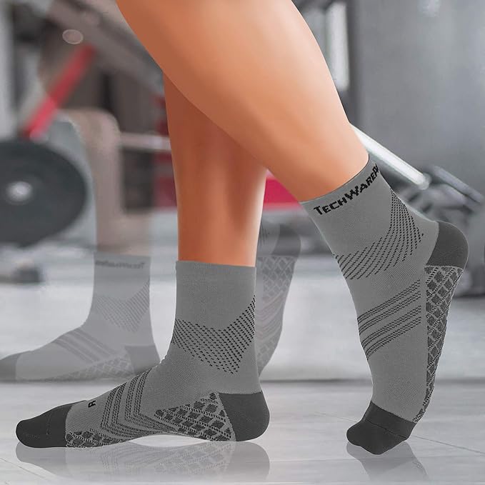 TechWare Pro Plantar Fasciitis Socks – Cushion Ankle Compression Socks Women & - Image 6