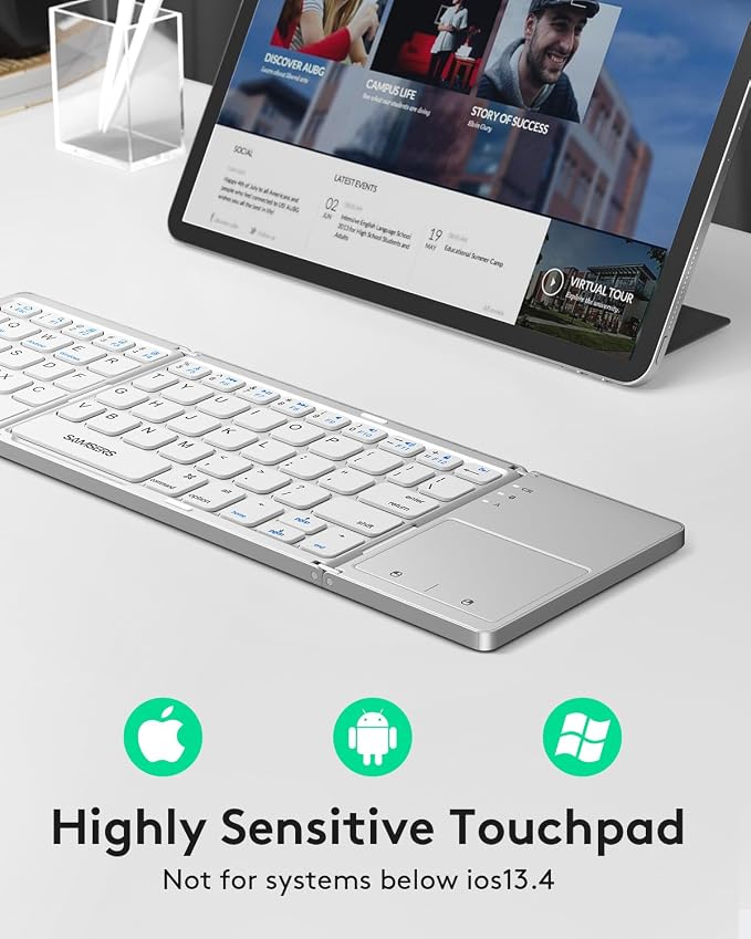 Samsers Foldable Bluetooth Keyboard - Image 2