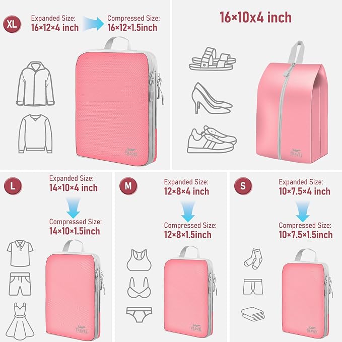 4-Piece Packing Cube Set - Image 4