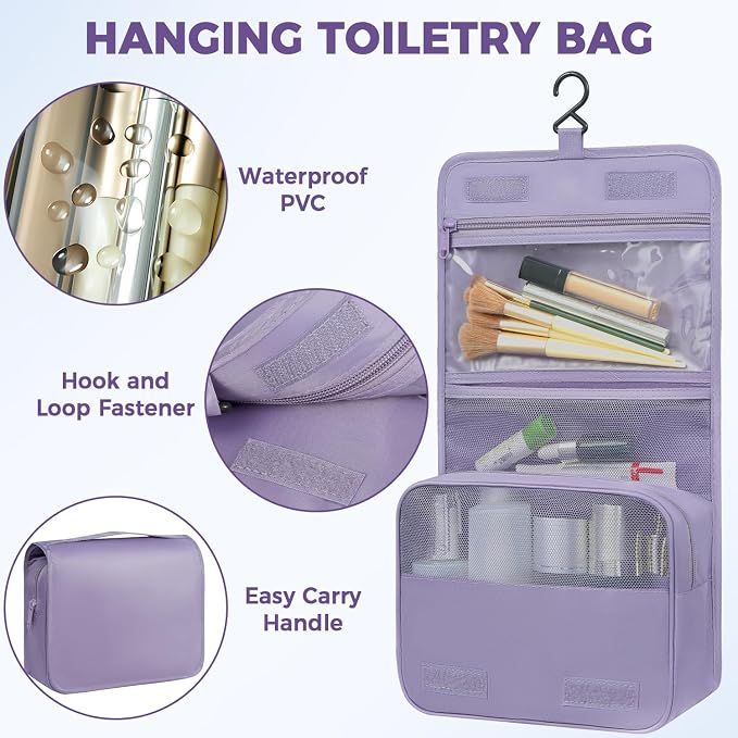 BAGAIL 9 Set Packing Cubes Luggage Packing Organizers - Image 5