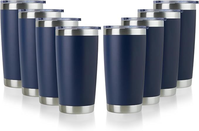 DOMICARE 20oz Stainless Steel Tumbler Bulk by VisittheDOMICARE
