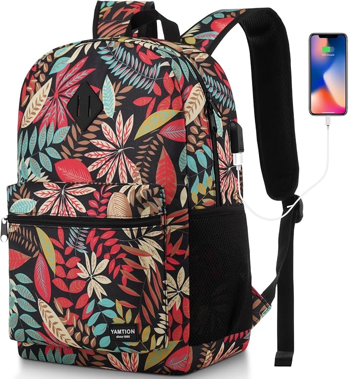 Laptop Backpack Women, School Backpack Printing by YAMTIONBAGS