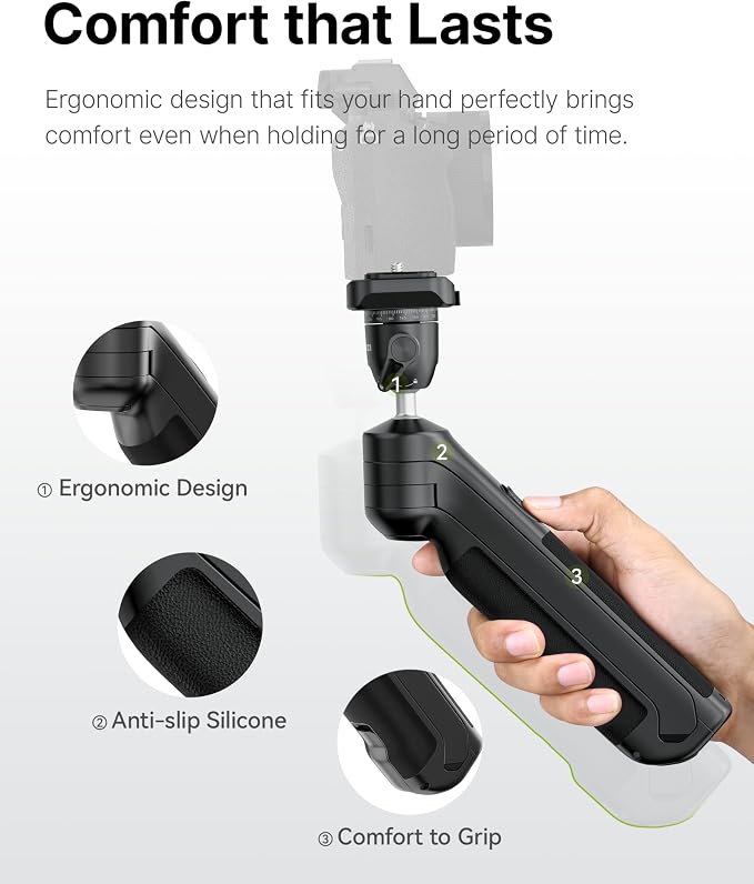 ULANZI TT38 Mini Tripod for Camera, One-Click Open Tabletop Camera Tripod Small - Image 8