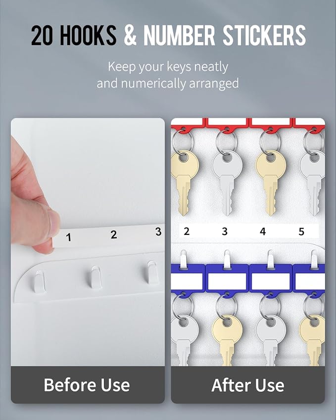 Uniclife 20 Position Key Cabinet - Image 3