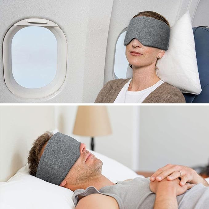 FRESHME Cotton Sleep Eye Mask for Women Men - Image 2