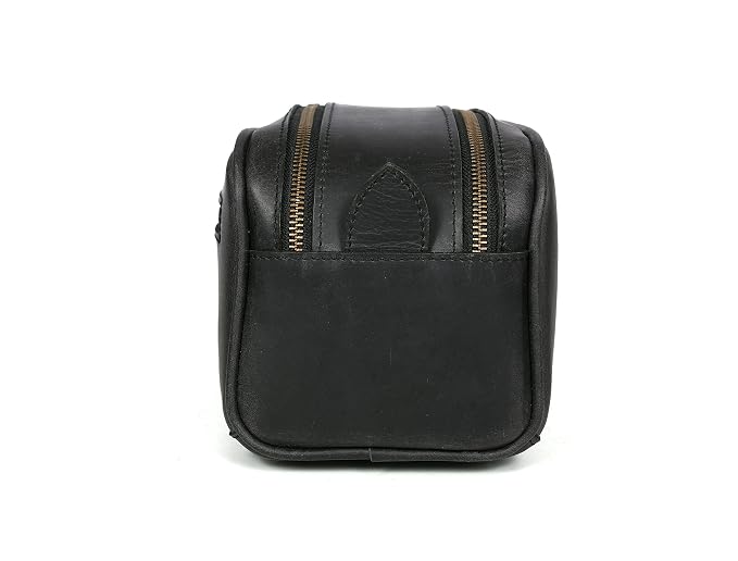 10" Premium Leather Toiletry Travel Pouch - Image 9