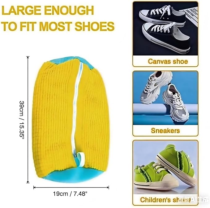 Shoe Cleaning Bag, Washing Machine Shoe Bag, Reusable Sneaker Cleaning Bag - Image 5