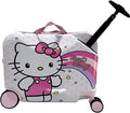 Fast Forward 18" Hello Kitty Kids Ride on Luggage-Hardshell Rolling Travel by FASTFORWARD