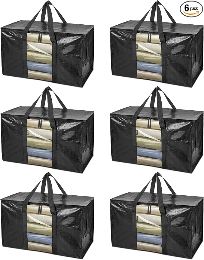 BALEINE 6-Pack Oversized Moving Bags by BALEINE