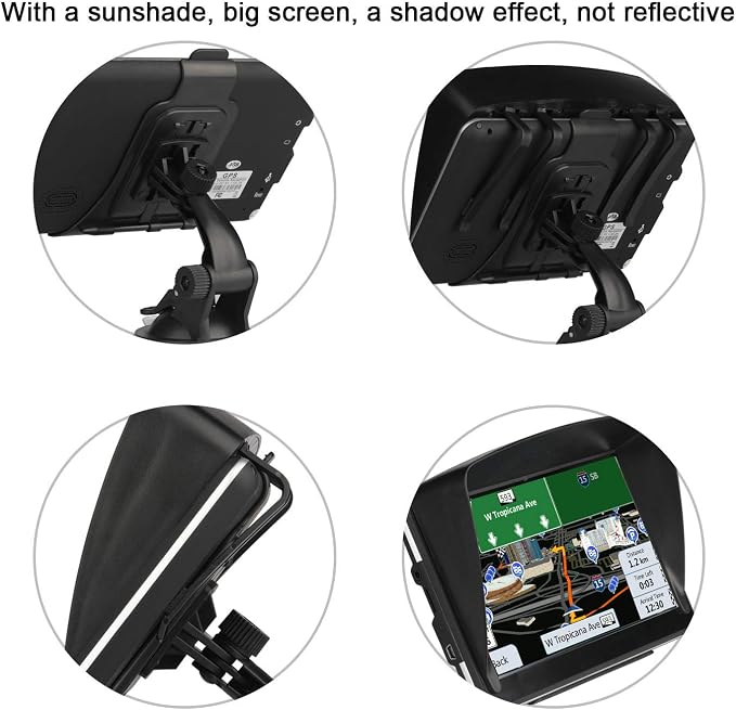 GPS Navigation for Car, Latest 2025 Map 7 inch Touch Screen Car GPS, Voice Turn - Image 3