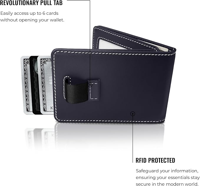Kings Loot Wallet for Men | Customized Minimalist Slim RFID Blocking Leather - Image 5