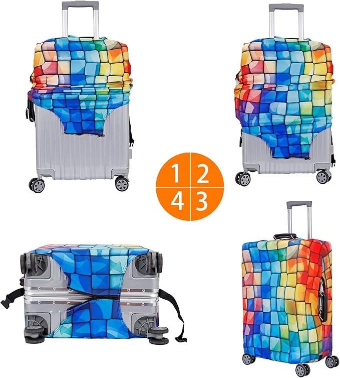 MosaiRudo Travel Luggage Covers - Image 5