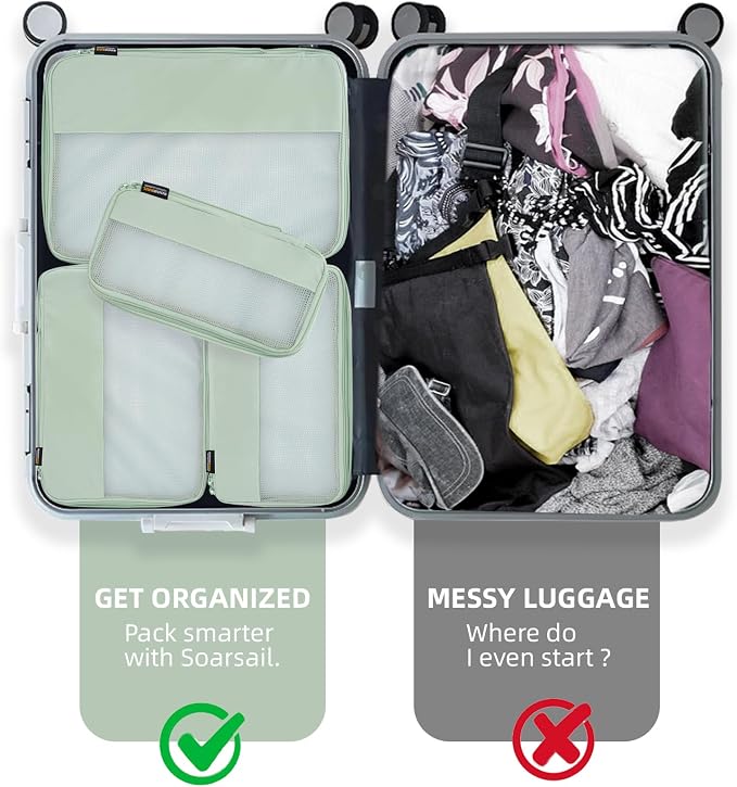 4 Piece Compression Packing Cubes - Image 6