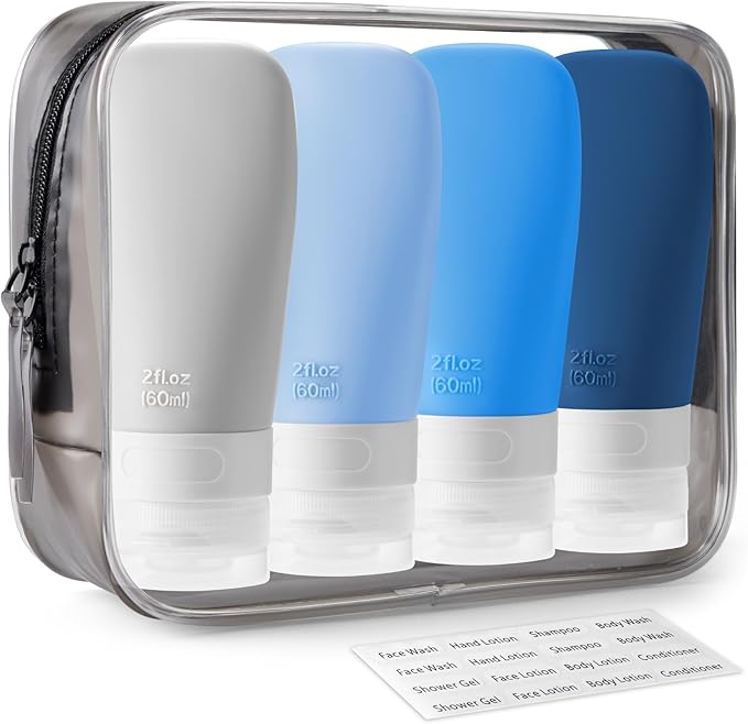 INSFIT Portable Travel Bottles, TSA Approved Leak Proof Containers by INSFITPortableTravelBottles