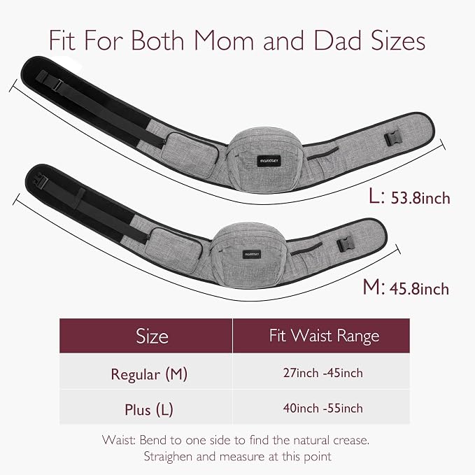 Momcozy Hip Seat Baby Carrier - Image 6