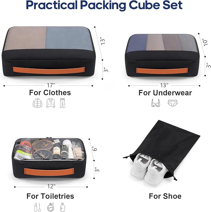 UKEIN Softside Expandable Carry On Luggage 22x14x9 Airline Approved, 20 Inch - Image 5