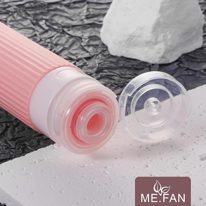 ME.FAN Travel Bottles for Toiletries, TSA Approved 3oz Silicone Journey Size - Image 3