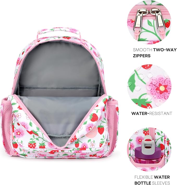mibasies Toddler Backpack for Girls 2-4: Cute Kids Backpacks for Girls - Image 2