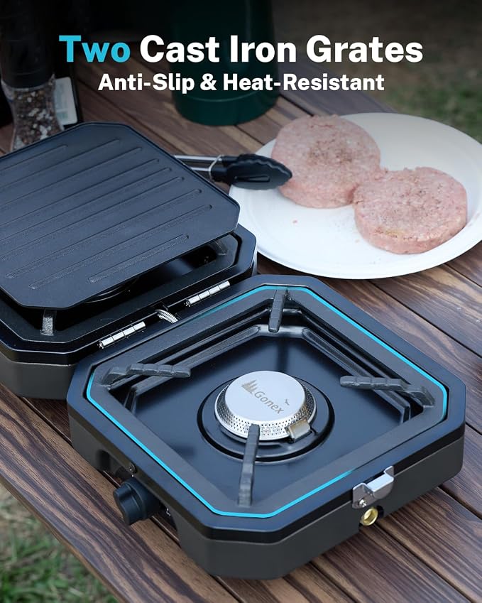 Gonex 2 Burner Propane Camping Stove - Image 7