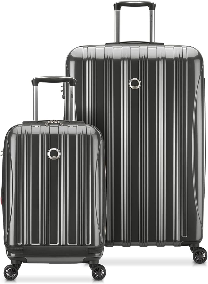 Delsey Luggage Aero 2 Piece Set Spinner Suitcase by DelseyParisLuggage
