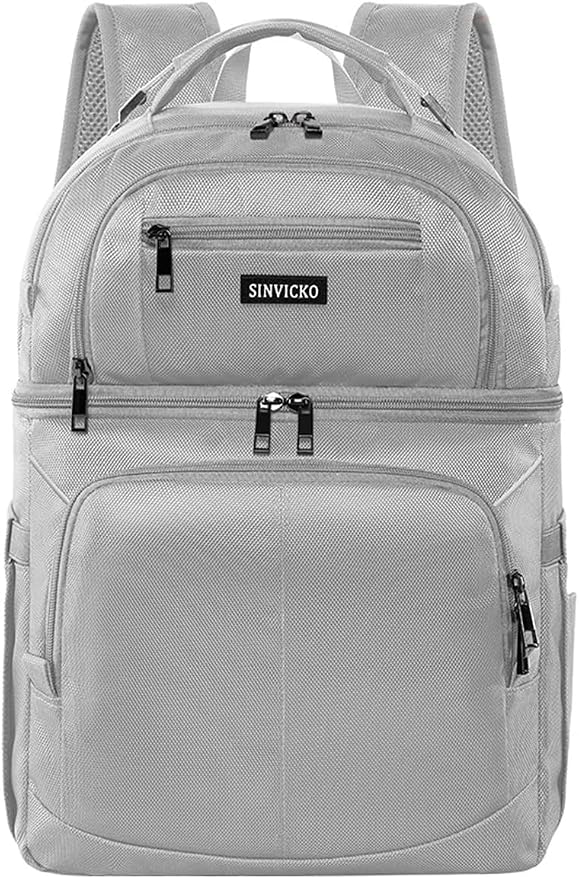 Insulated Cooler Backpack, Double Deck Leakproof Cooler Bag, Insulated Backpack - Image 8