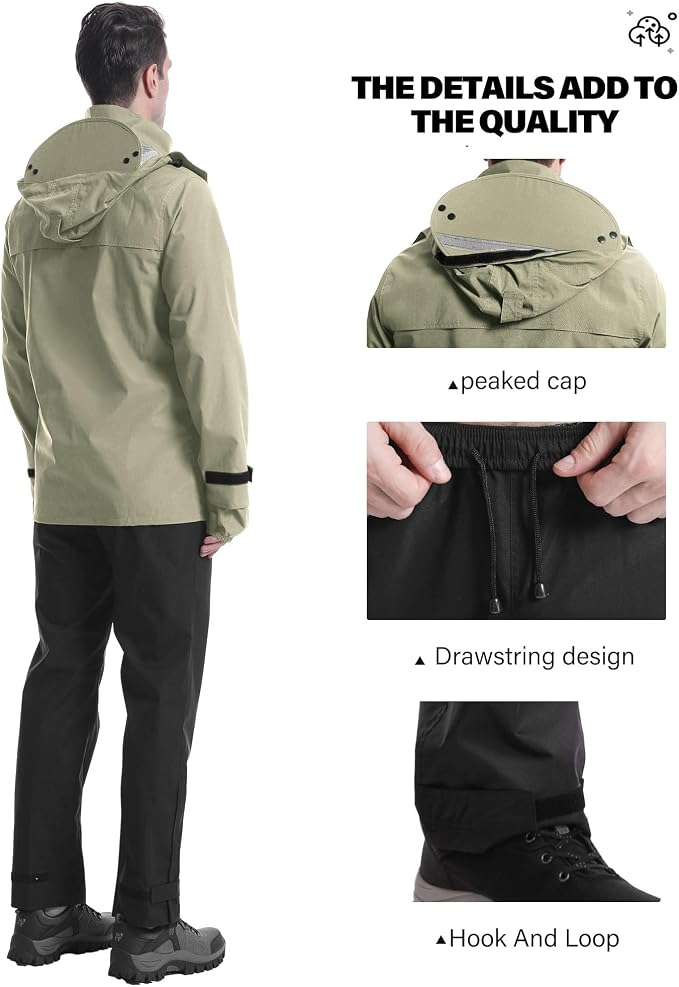 iCreek Rain Suit Waterproof Jacket - Image 5