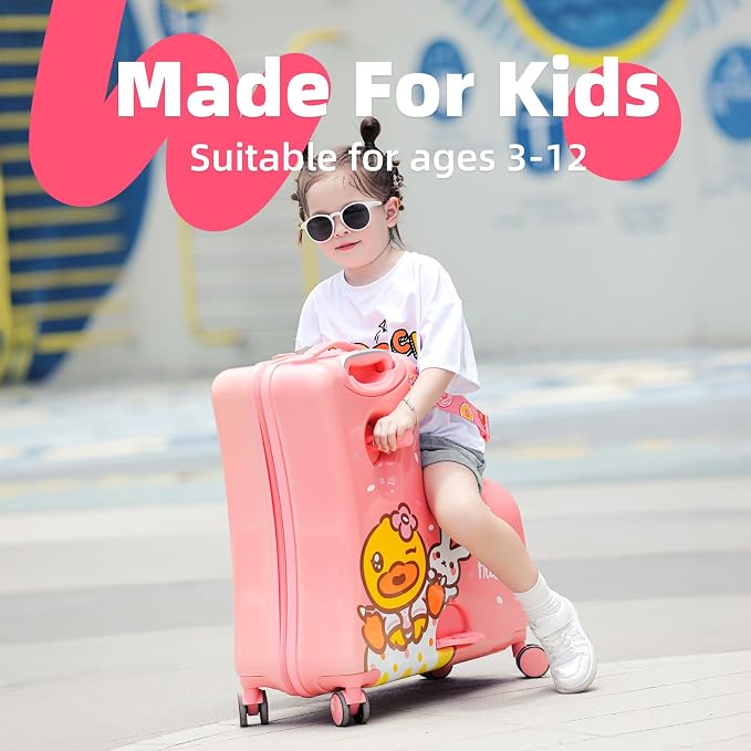 Kids' Lightweight Ride on Luggage - Image 5