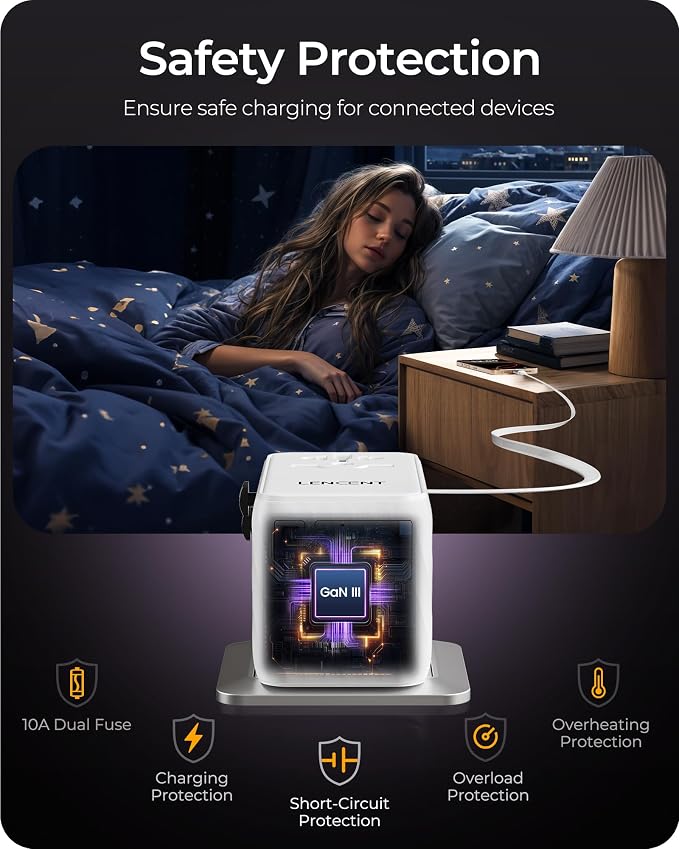 LENCENT 85W Universal Travel Adapter - Image 6