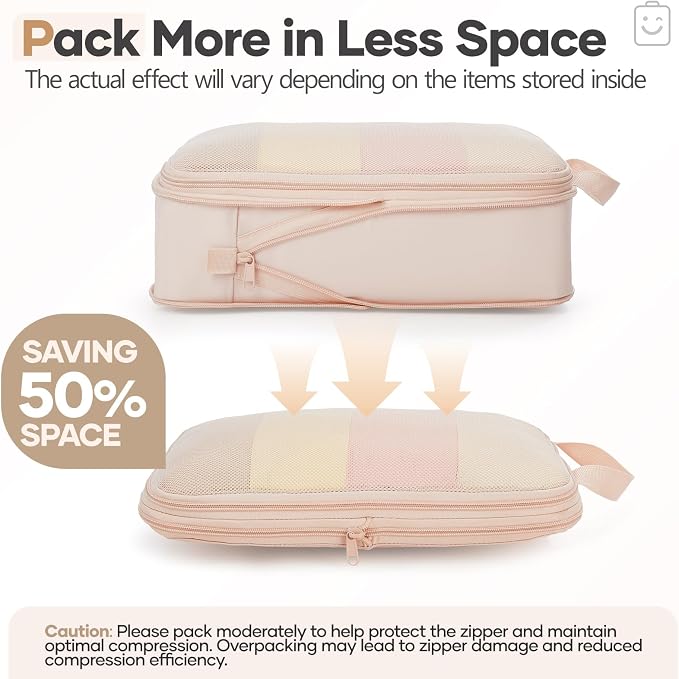Veken 9/11 Set Compression Packing Cubes - Image 4