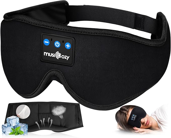 MUSICOZY Sleep Headphones, Wireless Music Earbuds Earphones by MUSICOZY