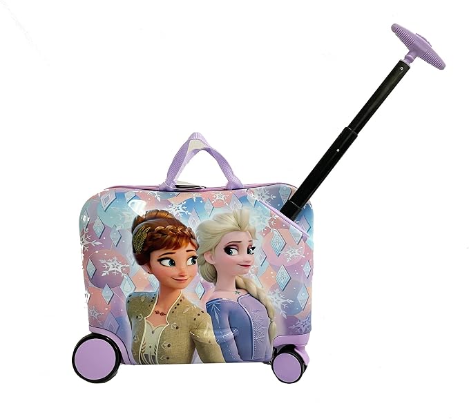 Disney Frozen Ride on Suitcase for Kids, Childre Riding Luggage, Cute - Image 3