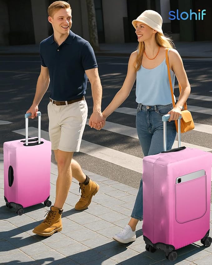 Slohif Luggage Cover for Suitcase Tsa Approved Protector - Image 6