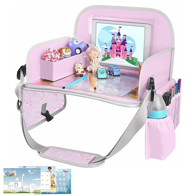 MENZOKE Kids Travel Tray, Car Seat Tray by MENZOKE