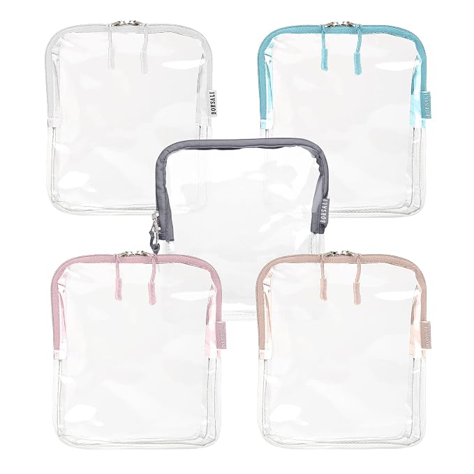 BORSALI TSA-Approved Quart-Sized Bag by Borsali