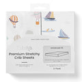 TotAha Premium Stretchy Crib Sheets-Hypoallergenic, Silky Comfort, Buttery Soft by TotAha%7CUnitedStates