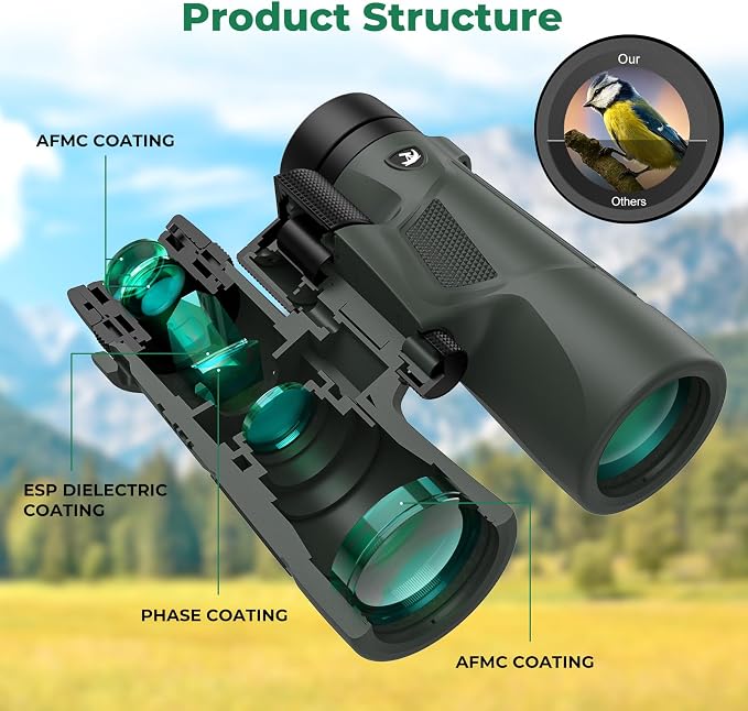 Gosky 10X42 HD Binoculars for Adults - Image 2