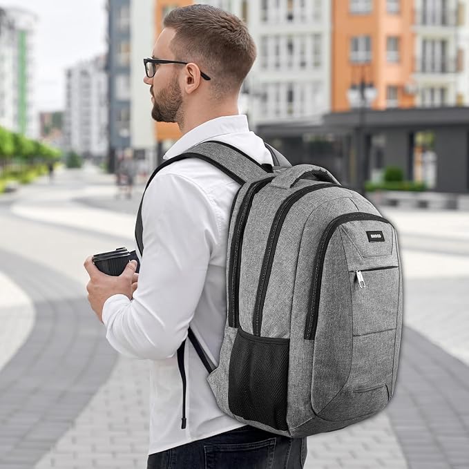 BIKROD Laptop Backpack for Men and Women, 17 Inch Large School Backpacks for - Image 4
