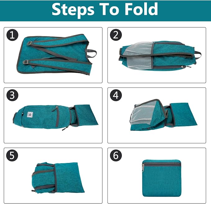 Esup 15L Lightweight Foldable Hiking Backpack - Image 5