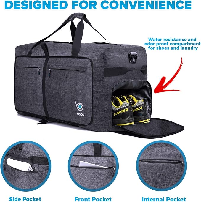 Bago Large Foldable Duffel Bags - Image 5