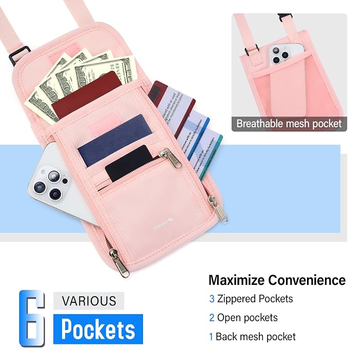 Hanke Passport Holder, Travel Wallet - Image 3