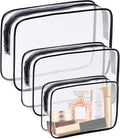 3 Pack Clear Cosmetic Bag, Waterproof Toiletry Bag by Eilyliafe