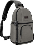 MOSISO Camera Sling Bag, DSLR/SLR/Mirrorless Camera Backpack Case Shockproof by MOSISO