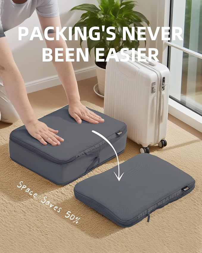6 Set Compression Packing Cubes - Image 2