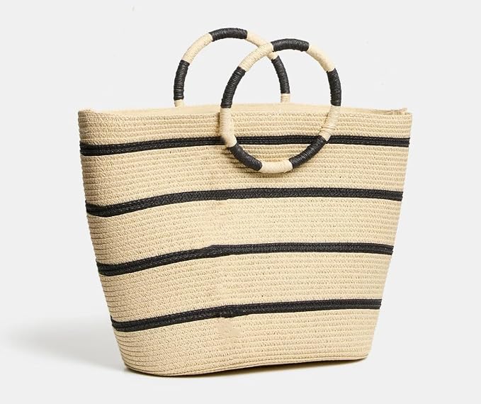 Beach Bags for Women Straw Tote Bag Summer Beach Bag Large Woven Straw Tote for - Image 7