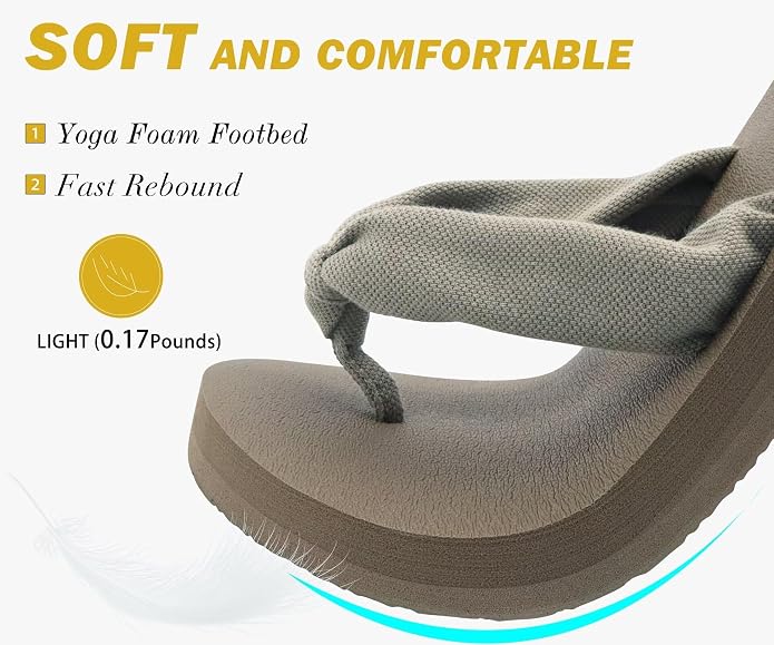 KuaiLu Flip Flops for Women - Image 3