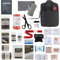 IFAK Trauma Kit, Molle Pouch Emergency Survival Kit, 6” Israeli Straps by Unknown
