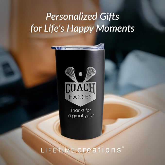 Lifetime Creations Custom Lacrosse Coach Tumbler - Image 8