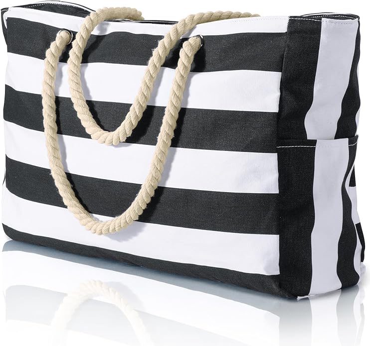 Becokan Beach Bag Large Beach Tote Bag by BecokanBeachBagSpecialist