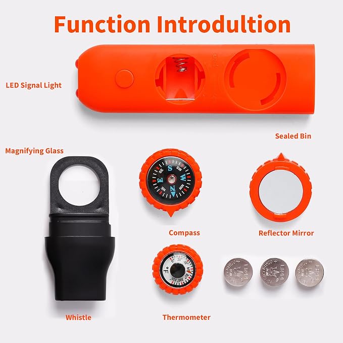 Multifunctional Survival Emergency Whistle - Image 6