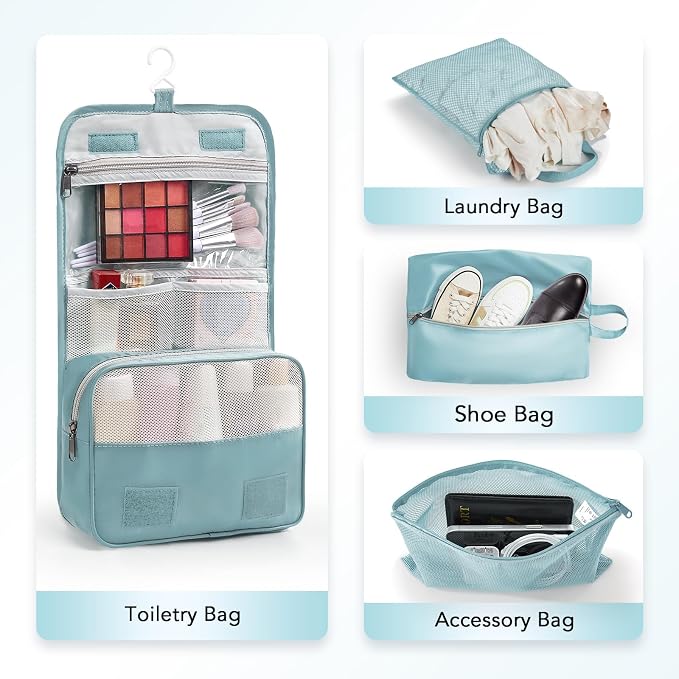 8 Set Compression Packing Cubes - Image 5